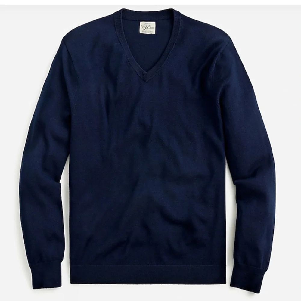J. Crew Merino Wool V-Neck Sweater